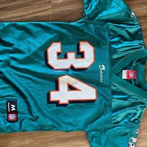 Ricky Williams vintage Miami dolphins jersey Reebok youth medium great cond.
